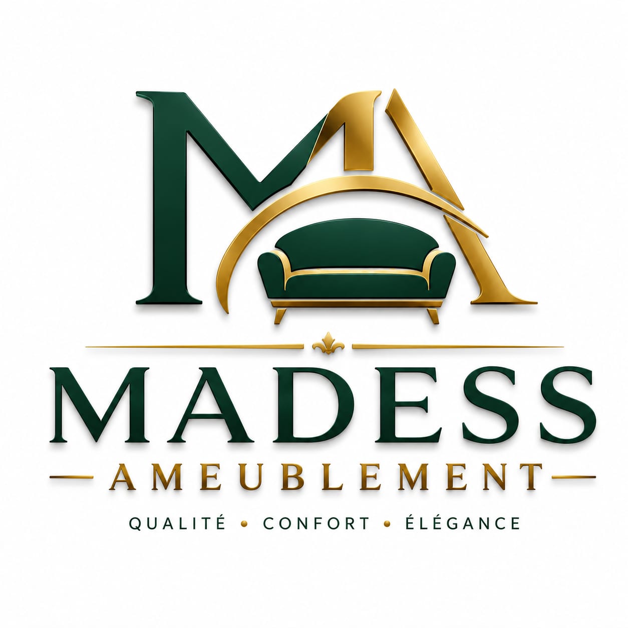 Logo réalisé par YOSSI NETGROUP — MADESS Ameublement